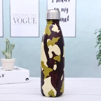 Vacuum-sealed water bottle